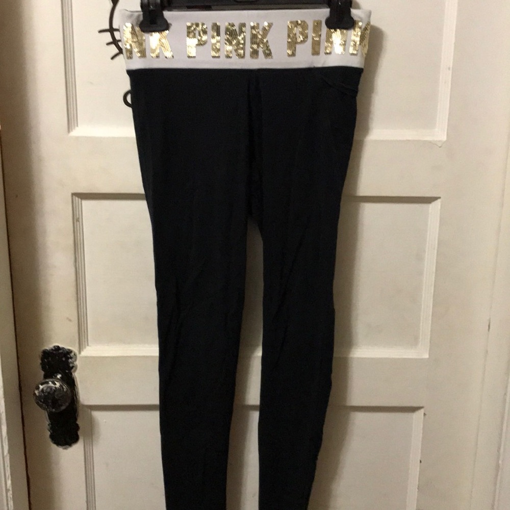 Pink leggings (w pockets !)